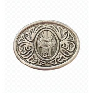 Avon Horse Saddle Western Ornate Scroll Cowgirl Cowboy‎ Belt Buckle